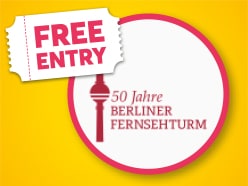 FREE ENTRY to the Berlin TV Tower